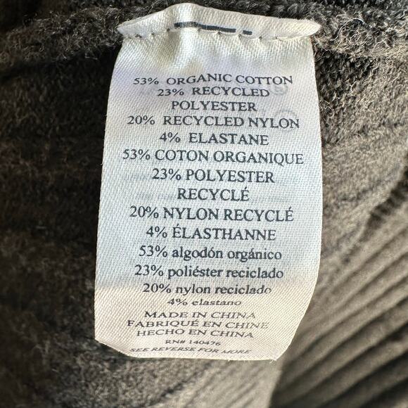 Faherty Jackson Long Sleeve Rib Sweater Dress In Ash Heather - Picture 9 of 9